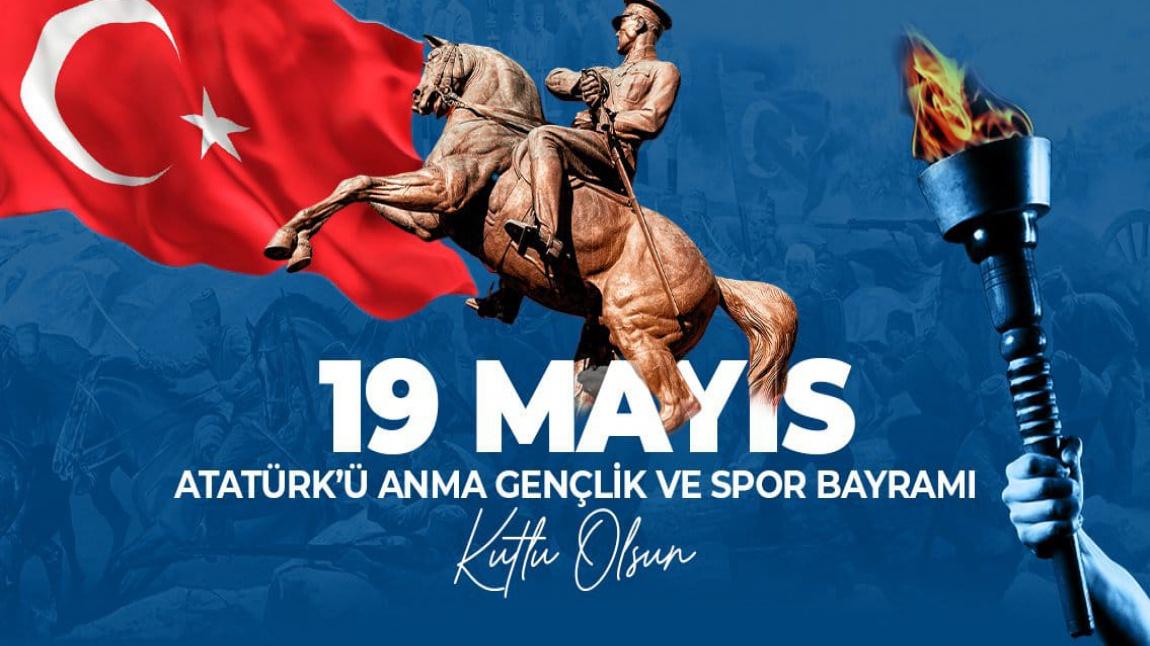 19 Mayıs 1919'u doğum tarihi olarak niteleyen Gazi Mustafa Kemal Atatürk'ün 